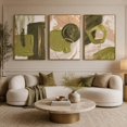 Sea Drawinds Olive Green Wall Art Print Set, Neutral Sage Gallery Decor - Walmart.com