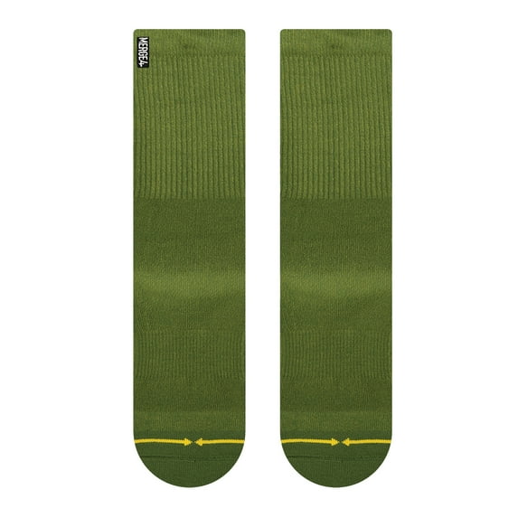 Olive Heather Crew Sock