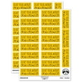 thumbnail image 1 of Olive I Love Your Work Teacher Student School Sticker Set - Yellow - Matte Finish - 2.00" Large, 1 of 7