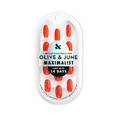 thumbnail image 1 of Olive & June Instant Mani Maximalist Medium Oval Press-On Nails, Velvet Lava, 42 Pieces, 1 of 10