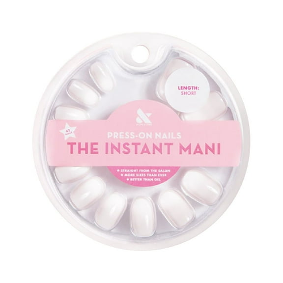 Olive & June Instant Mani Short Round Press-on Nails, Ombre, 42 Pieces