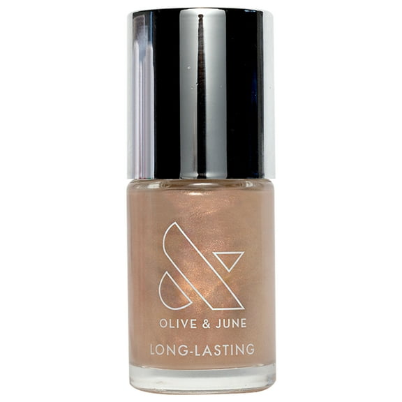 Olive & June Nail Polish, Golden Effect Top Coat, 0.46 fl oz