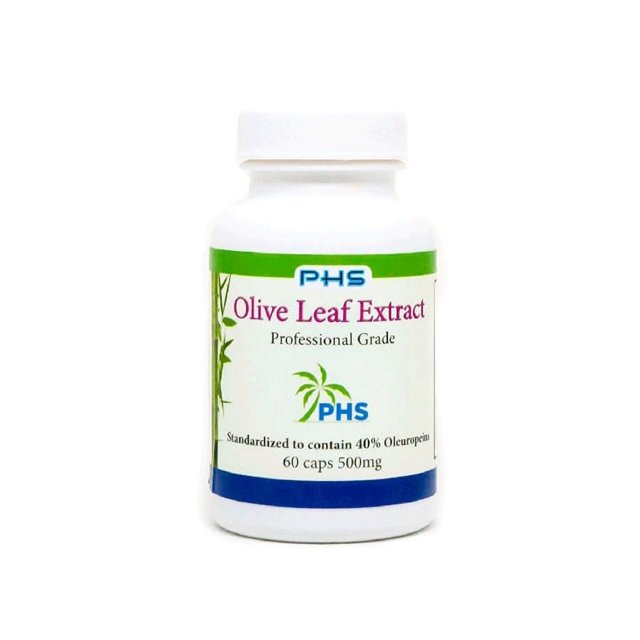 Olive Leaf Extract 40 Oleuropein 500mg 60 caps