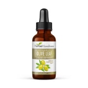 Olive Leaf Extract Liquid 1fl.oz, Olive Leaves, Immune Boost, Cardiovascular Support, Cognitive Wellbeing, Skin Health - Herbal Goodness