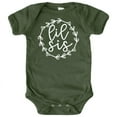 thumbnail image 1 of Olive Loves Apple Big Sis Lil Sis T-Shirts and Bodysuits for Baby and Toddler Girls Sibling Outfits Military Green Bodysuit 18 Months, 1 of 2