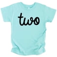 thumbnail image 1 of Olive Loves Apple Girls 2nd Birthday Two Shirt for Toddler Girls Second Birthday Outfit Chill Shirt 3T, 1 of 2