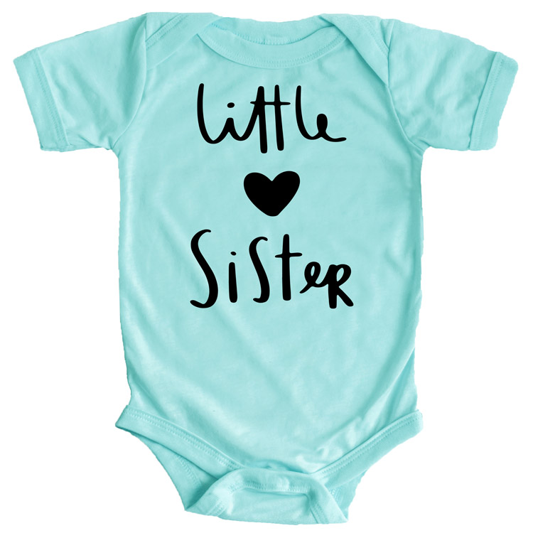 Little Sister Embroidered Bodysuit main image 1
