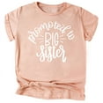 thumbnail image 1 of Olive Loves Apple Promoted to Big Sister Announcement T-Shirt for Baby and Toddler Girls Sibling Outfits White on Peach Shirt 2T, 1 of 2