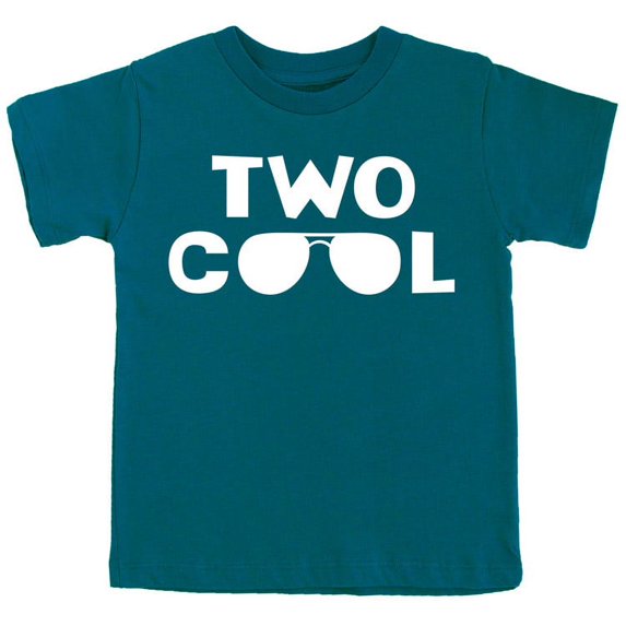 Olive Loves Apple Two Cool Sunglasses 2nd Birthday Shirt for Toddler Boys Picture Perfect Birthday Outfit Oceanside Shirt 3T