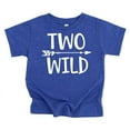 thumbnail image 1 of Olive Loves Apple Two Wild Arrow Boys 2nd Birthday Shirt for Toddler Boys Picture Perfect Outfit Vintage Royal Shirt 3T, 1 of 2