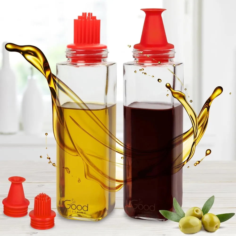 Olive Oil and Balsamic Vinegar Dispenser Bottle Set