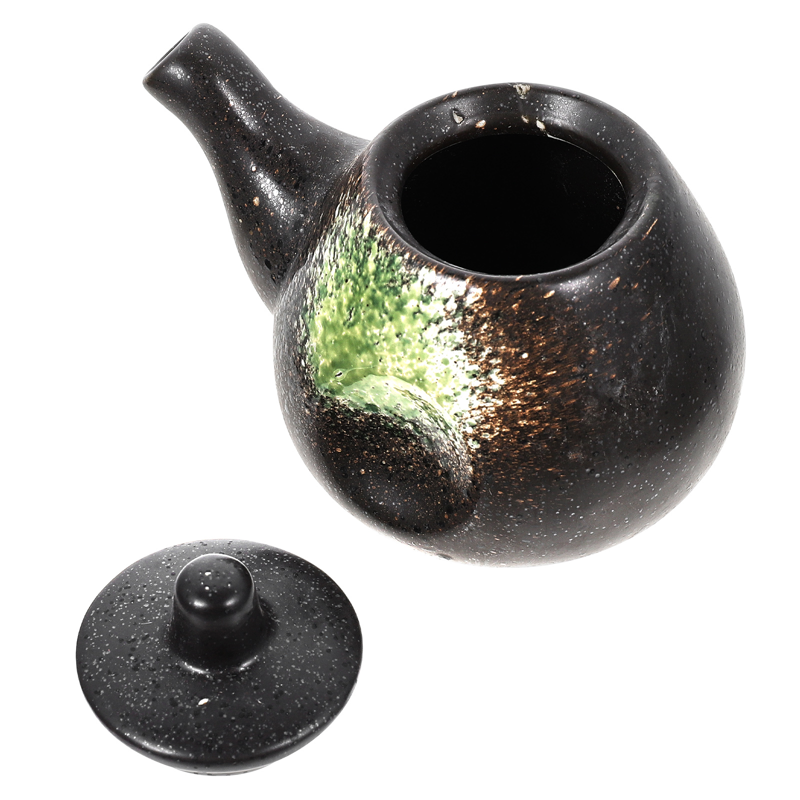 Olive Oil Bottle Dispenser Ceramic Soy Sauce Container Kitchen Liquid