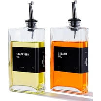 Olive Oil Dispenser 2 Pieces Black