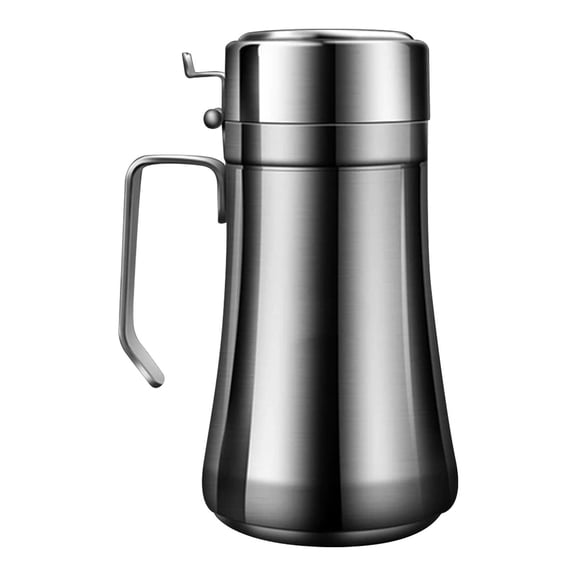 Olive Oil Dispenser, with Anti Drip Spout Oil Bottle 500ML Large Mouth