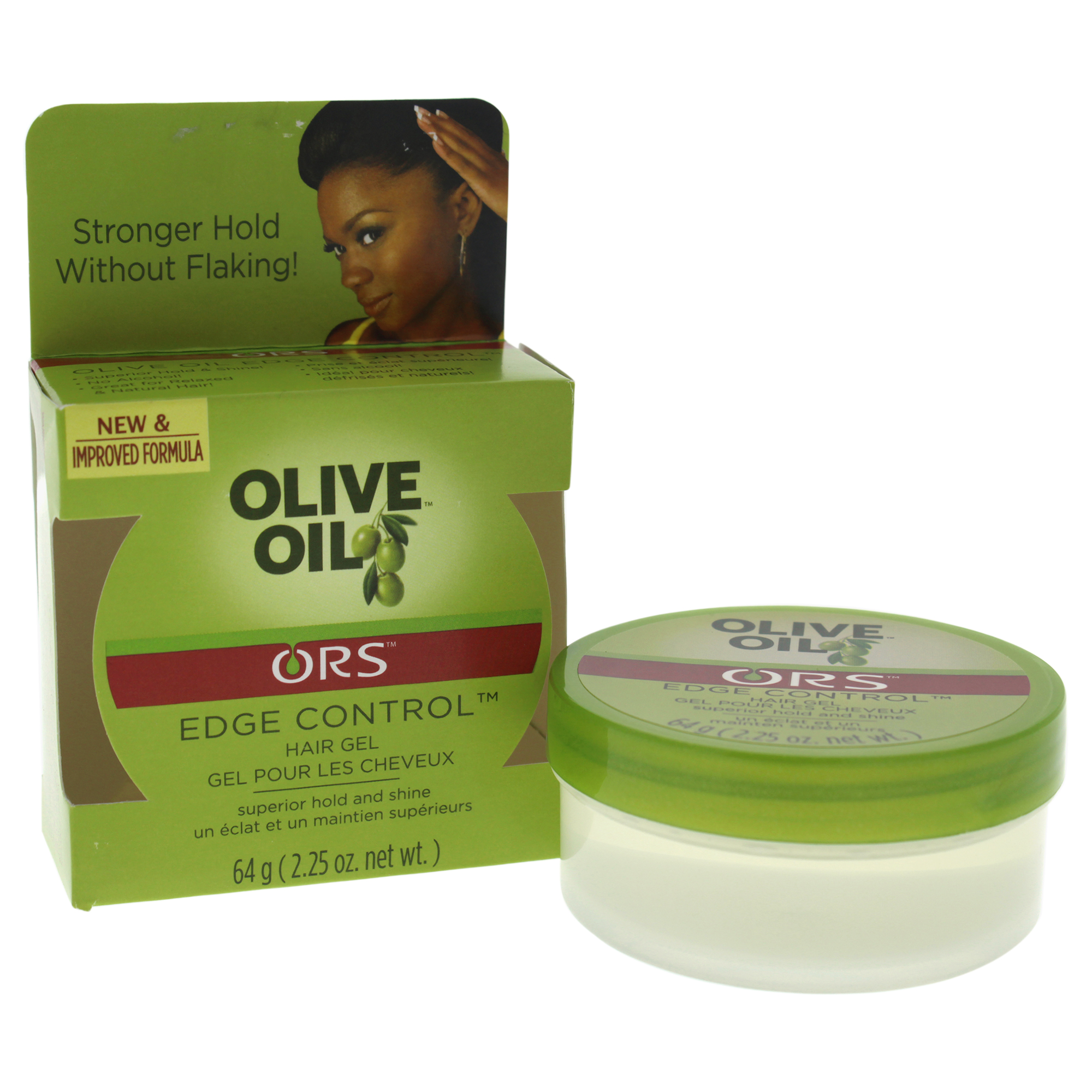 Olive Oil Edge Control Hair Gel by ORS for Unisex - 2.25 oz Gel - image 1 of 6