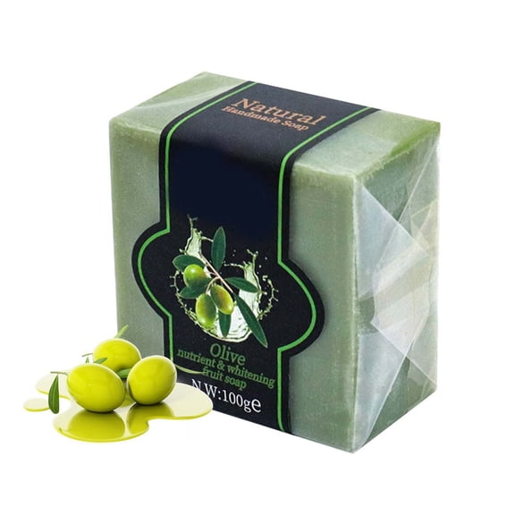 Olive Oil Handmade Soap For Face Body Dark Spots Removal 100G