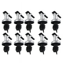 Olive Oil Leakproof Spouts Wine Dispenser Pourer Bottle Sealing Nozzle for Cocktails, Parties 10 Pieces