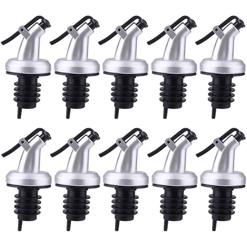 Olive Oil Leakproof Spouts Wine Dispenser Pourer Bottle Sealing Nozzle for Cocktails, Parties 10