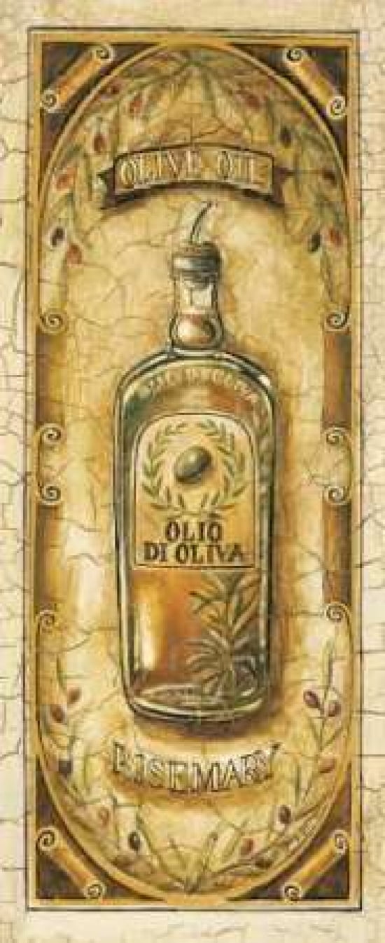 Olive Oil - Rosemary Canvas Art - Gregory Gorham (24 x 48)