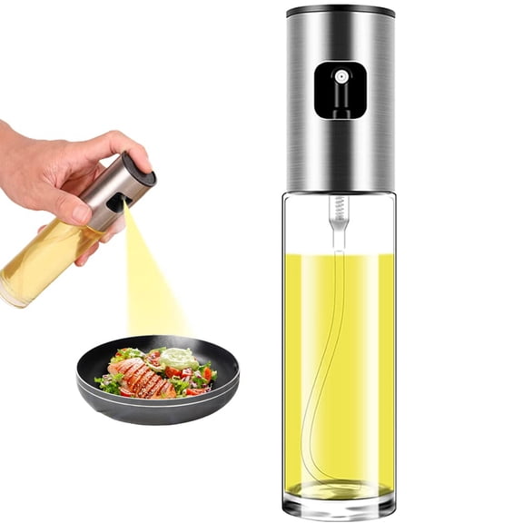 Olive Oil Sprayer for Cooking Oil Spritzer Mister for Air Fryer Canola Vinegar Vegetable Oil Portable Mini Bottle Kitchen Gadgets for BBQ/Pan/Salads/Baking (1 Pack)