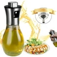 Olive Oil Sprayer For Cooking，200Ml Glass Food Grade Spray Bottle