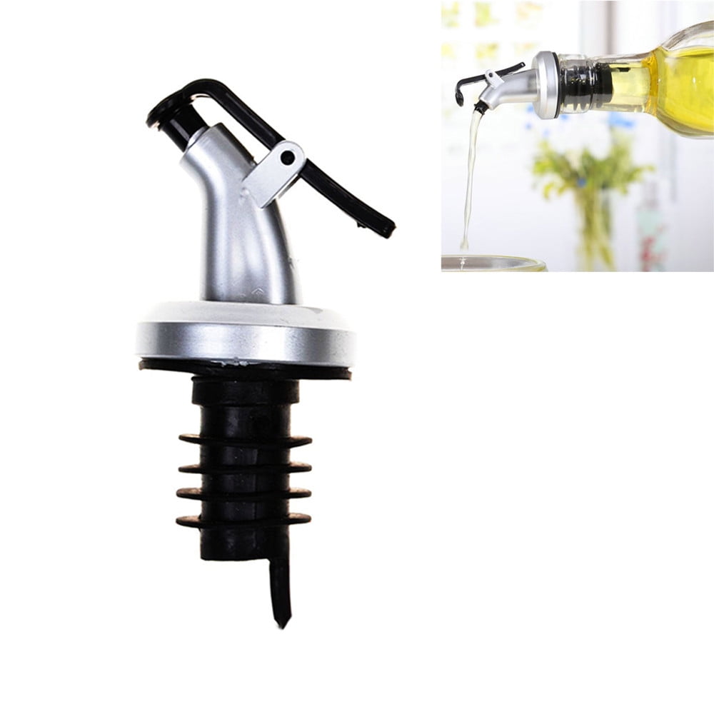 Olive Oil Sprayer Liquor Dispenser Pourers Flip Top Stopper Kitchen Tools Oil Squirt Bottle