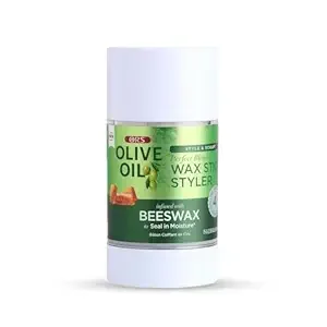Olive Oil Style & Sculpt Perfect Blend Wax Stick Styler Infused with Beeswax to Seal in Moisture (2.6 oz) C30