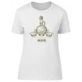 thumbnail image 1 of Olive Oil Vintage Sketch T-Shirt Women -Image by Shutterstock, Female Medium, 1 of 2