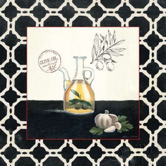 Olive Oil and Garlic Canvas Art - Marco Fabiano (24 x 24)
