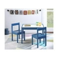 thumbnail image 1 of Olive & Opie Gibson Kids 3-Piece Activity Table and Chair Set, Dark Blue, 1 of 9