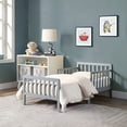 thumbnail image 1 of Olive & Opie Jax Toddler Bed, Light Gray Finish, 1 of 4