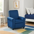 thumbnail image 1 of Olive & Opie Jordan Kids/Toddler Recliner Chair - Push Back Lounge Sofa for Boys & Girls Age 3+, Nautica Soft, 1 of 7