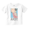 thumbnail image 1 of Olive Oyl Cute Popeye Character Ahoy Youth T Shirt Tee Girls Infant Toddler Brisco Brands 18M, 1 of 6