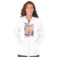 thumbnail image 1 of Olive Oyl Hashtag Woke Up Like This Women Plus Size Zipper Hoodie Brisco Brands 2X, 1 of 5