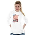 thumbnail image 1 of Olive Oyl Hashtag Woke Up Like This Women's Long Sleeve T Shirt Brisco Brands M, 1 of 6