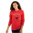 thumbnail image 1 of Olive Oyl Living Carefree Cute Popeye Women's Long Sleeve T Shirt Brisco Brands M, 1 of 6