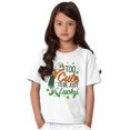thumbnail image 1 of Olive Oyl St Paddys Day Lucky Cutie Girls Kids T Shirt Tees Teen Brisco Brands M, 1 of 6