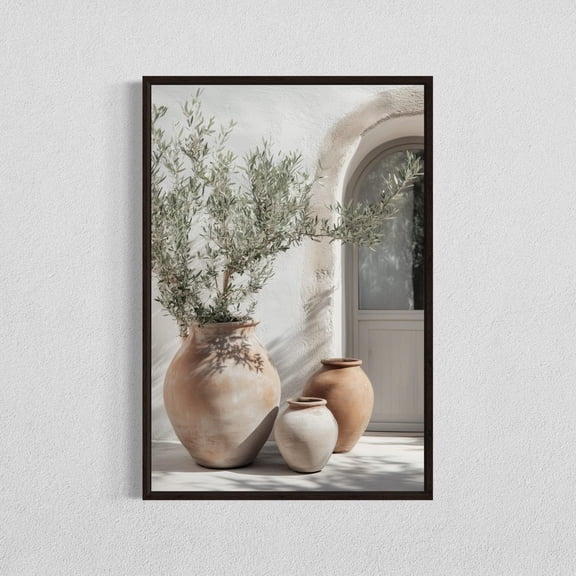 Olive Tree Nature Wall Art, Unframed Paper Poster 11x14in
