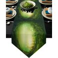 thumbnail image 1 of Olive Trees Green Forest Table Runner Party Wedding Champagne Decoration Table Runners Dining Room Restaurant Table Gadget, 1 of 1