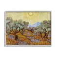 thumbnail image 1 of Olive Trees Van Gogh Landscape Landscape Painting Gray Framed Art Print Wall Art, 1 of 7