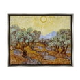 thumbnail image 1 of Olive Trees Van Gogh Landscape Landscape Painting Luster Gray Framed Art Print Wall Art, 1 of 6