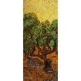 thumbnail image 1 of Olive Trees With Yellow Sky And Sun - left Poster Print by  Vincent Van Gogh  (10 x 20), 1 of 2