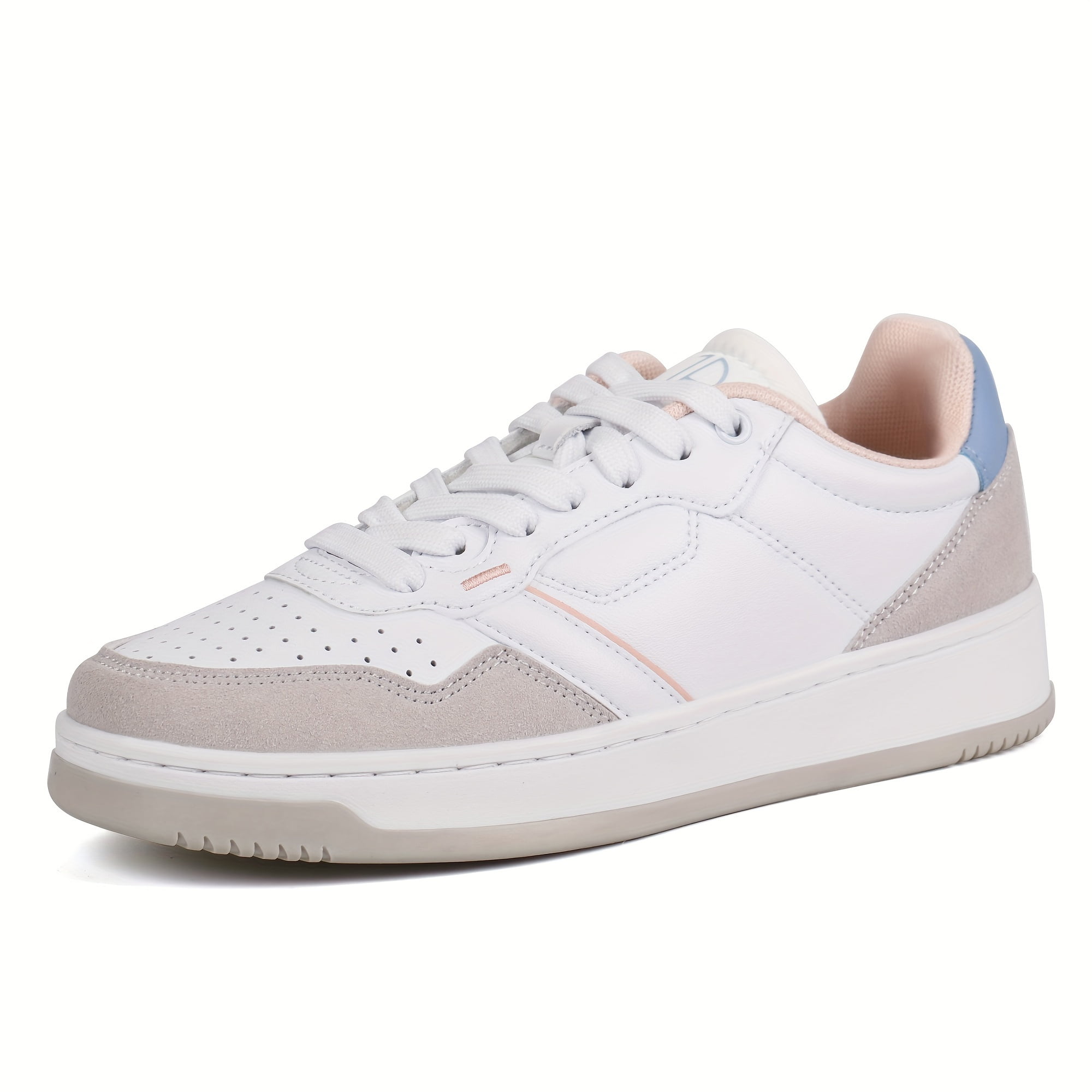 Olive Women‘s Genuine Leather Platform Sneakers Breathable Comfortable