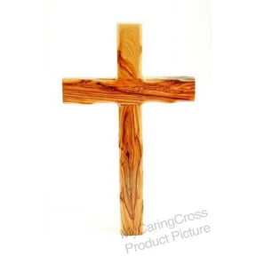 Olive Wood Cross. (5.5"H)
