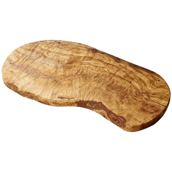 Olive Wood Cutting Board/Cheese Board - 14 inch. Olive wood board for cheese, cutting, kitchen, charcuterie. Handcrafted, artisan product.