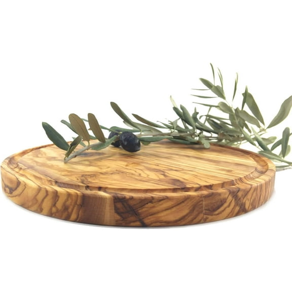 Olive Wood Cutting & Serving Board (10")