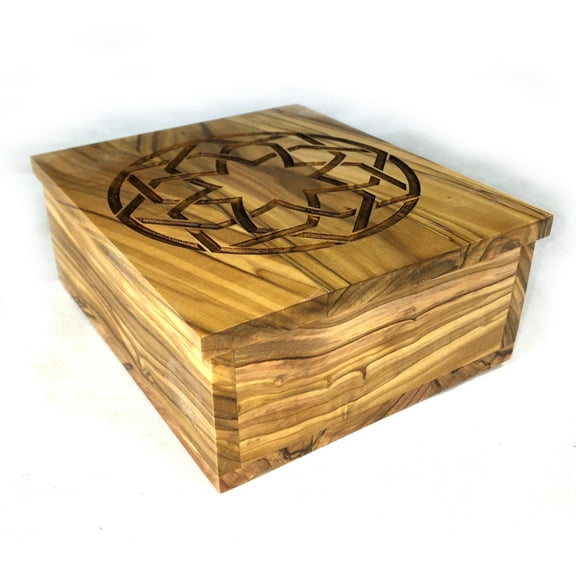 Olive Wood Decorative Keepsake Box