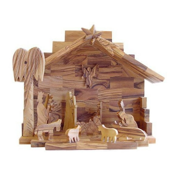 Olive Wood Nativity Set- Hand Made