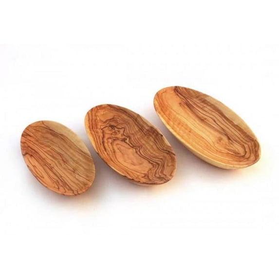 Olive Wood Oval Bowl