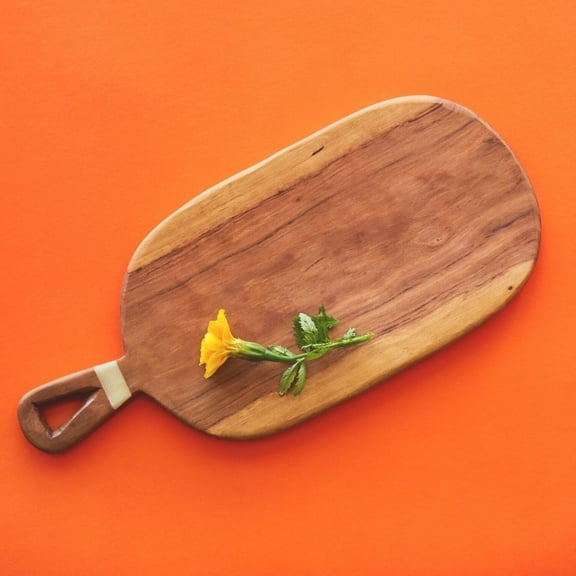 Olive Wood Paddle Cheese Board